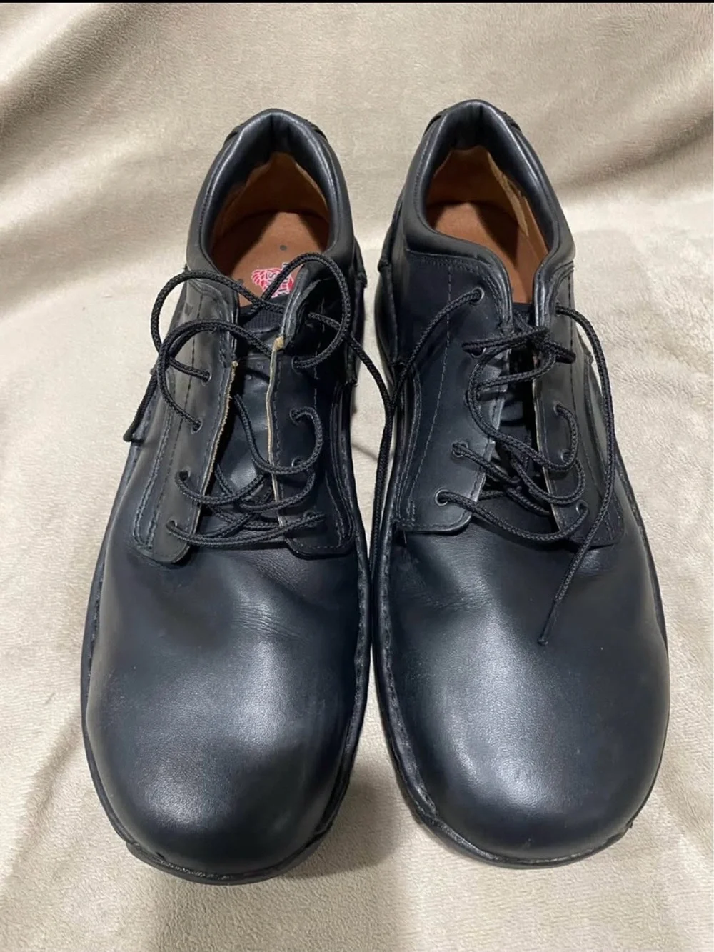 Red Wing Shoes 6703 Men's Black Leather Work Shoes Size 13 B Slip/Oil Resistant